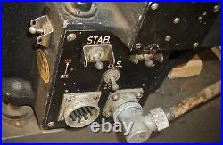 RARE NORDEN BOMBSIGHT With STABILIZER ON CARRIER With AUTOPILOT MK 15, MOD 7, WW2