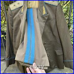 RARE ORIGINAL Post-WWII Russian Soviet 2-Star Security Service General's Uniform