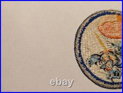 RARE ORIGINAL WW2 US ARMY 503rd AIRBORNE PARATROOPER PATCH EMBROIDERED CUT EDGE