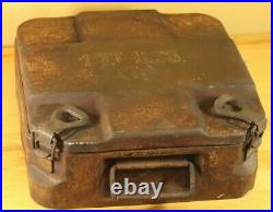 RARE ORIGINAL WWII German Tellermine T. Mi. 35 empty Carry Case Box