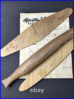 RARE One-of-a- Kind Consolidated Burkard ORIGINAL WWII 1940's FACTORY PATTERNS