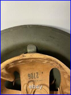 RARE Original Pre or Early WWII US M1917A1 Helmet W Box Stitched Chinstraps