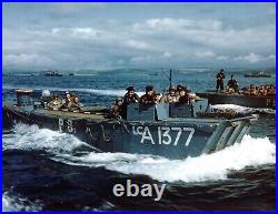 RARE! Original WWII D-Day LCA Amphibious Landing Craft Assault Navy Blueprint