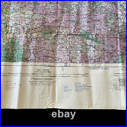 RARE! Original WWII Operation Overlord D-Day U. S. Normandy Invasion Map (C. O. A.)