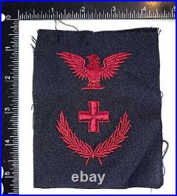 RARE Pre WWII 1937 US Public Health Service USPHS Nurse Petty Officer Rate Patch