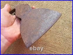 RARE SHW Fredrichstal PIONEER AXE HEAD WWII WW2 GERMAN HATCHET VINTAGE ANTIQUE