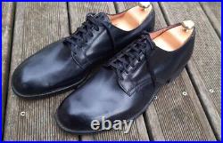 RARE USN WW2 Black Leather Shoes ORIGINAL WWII US Navy Leather Shoes USMC