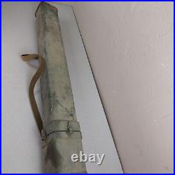 RARE Vintage Military M36AI Hard Carry Case WWII US Army Tank Shoulder Strap 44