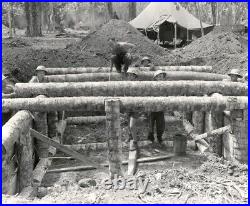 RARE WW2 US 15Th NAVAL CONSTRUCTION BATTALION SEABEES Q'MASTER CO 1588 PHOTO 17