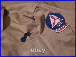 RARE WW2 WWII C. A. P. C Uniform US Cadet with Sterling Medals Metal Button Fly