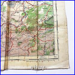 RARE WWII 1942 D-Day Operation Torch'East Task Force' Constantine Invasion Map
