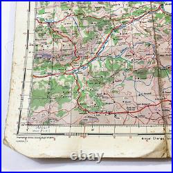 RARE WWII 1942 D-Day Operation Torch'East Task Force' Constantine Invasion Map