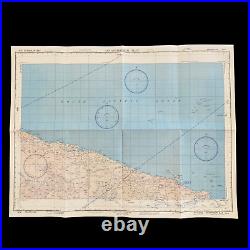 RARE WWII 1943 Operation Reckless New Guinea Air Force Combat Navigation Map