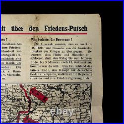 RARE! WWII 1944-1945 Allied Air Dropped German Propaganda Leaflet ZG 39