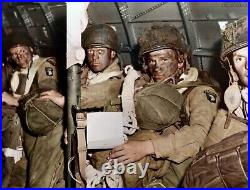 RARE! WWII 1944 D-Day Airborne Paratrooper Parachute Sainte-Mère-Église Normandy