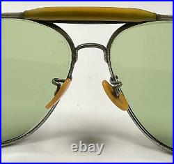 RARE WWII Bausch & Lomb B&L Ray-Ban US Aviator Pilot's Sunglasses Original Case