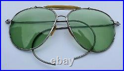 RARE WWII Bausch & Lomb B&L Ray-Ban US Aviator Pilot's Sunglasses Original Case