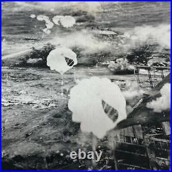 RARE WWII Clark Airfield B-24 Liberator Mission Raid Photograph Pacific Theater