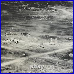 RARE WWII Clark Airfield B-24 Liberator Mission Raid Photograph Pacific Theater