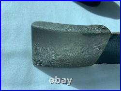 RARE WWII German Army Leather Uniform Belt Ols Maker Marked Nickel Hammered