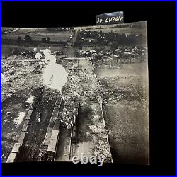 RARE WWII Luzon Raid B-24 Liberator Mission Raid Photograph Pacific Theater