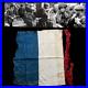 RARE! WWII NORMANDY France Rouen Battle Damaged Resistance Fighters Battle Flag