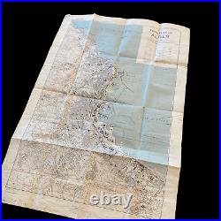 RARE! WWII Operation Torch Nov. 1942 U. S. Amphibious Invasion Map Alger Harbor