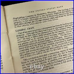 RARE! WWII Original March 1944 Report To The Secretary of the U. S. Navy London P
