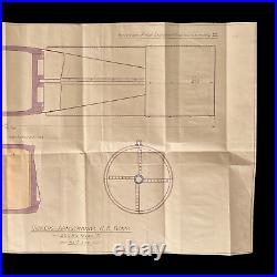 RARE WWII RAF British CONFIDENTIAL Mark A Blueprint Lot from Vickers Armstong