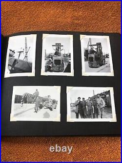 RARE WWII Soldier photo album scrap book H 12 Fort Whittier AK US military army