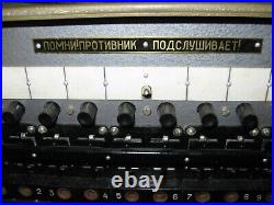 RARE WWII Soviet Field Telephone Switchboard