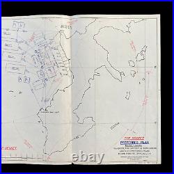 RARE! WWII TOP SECRET D-Day BIGOT Map USS Eldorado Operation Iceberg Okinawa COA
