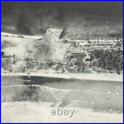 RARE! WWII USS Enterprise Lt. Moore 1944 Kwajalein Aerial Aircraft Mission