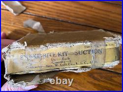 RARE World War II Medical Kit With Original Contents- Complete- SEE PICS