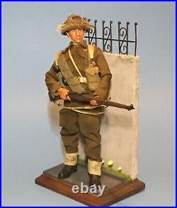 Rare 1/6 Scale 12 WWII British Infantry Custom Action Figure