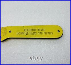 Rare 1940s WWII Bottle Can Opener Celebrity Brand Hand And Picnics Germany 29