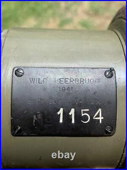 Rare 1941 German WWII Artillery Rangefinder Wild Heerbrugg MUST SEE