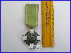 Rare 1942 WWII WW2 Order of the Holy Crown Hungarian Austro-Hungary War Medal