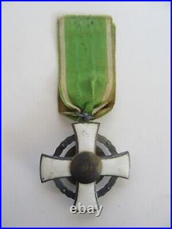 Rare 1942 WWII WW2 Order of the Holy Crown Hungarian Austro-Hungary War Medal