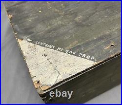 Rare 728th Railway C-Ration Bring Back Crate US Army WW2 WWII Original