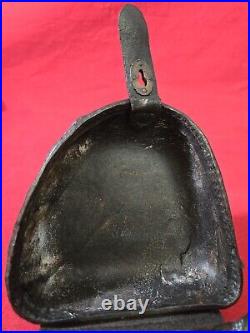 Rare! Baby Nambu Holster Ww2 Japanese Leather Clam Shell