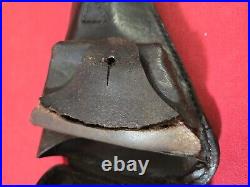 Rare! Baby Nambu Holster Ww2 Japanese Leather Clam Shell