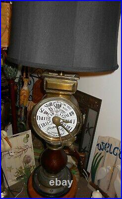 Rare Chadboam's Brass Ship's Telegraph (Liverpool) 40 Tall Lamp