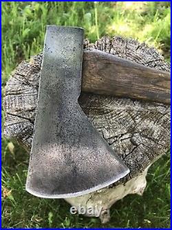 Rare Collins Legitimus Axe From Ww2 Soldier With Beautiful Original Handle