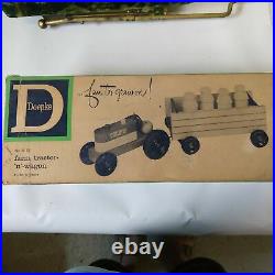 Rare Doepke WWII Farm tractor n wagon 14 with original box