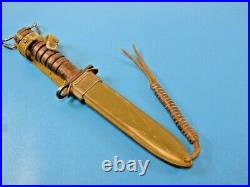 Rare Early WWII U. S. Aerial Co. A. C. C. Bayonet Military M1 Carbine Knife Sheath