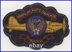 Rare Early WWII USAAF 70th Ferrying Squadron (N. Atlantic) Canadian-Made Patch