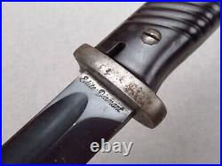 Rare German 1937 Elite Diamant WWII Mauser K98 bayonet k 98 k98k