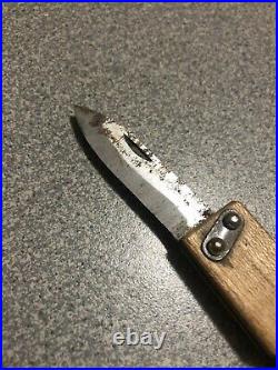 Rare Last Ditch Wwii Japanese Army Issued Pocket Knife Can Opener Ww2 Htf