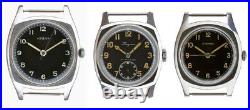 Rare Lemania Majetek Watch Issued Wwii Military Czech Pilot Spravy Cal 3050